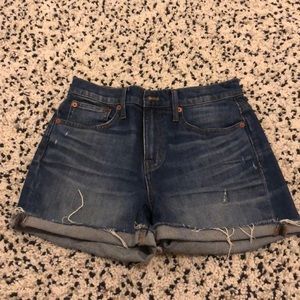 Madewell denim shorts